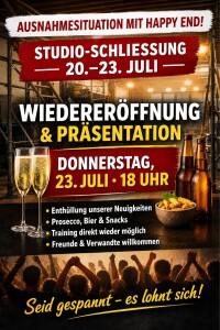 Schließung 07.26